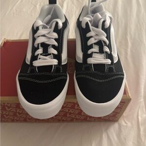 Vans Black and White Sneakers